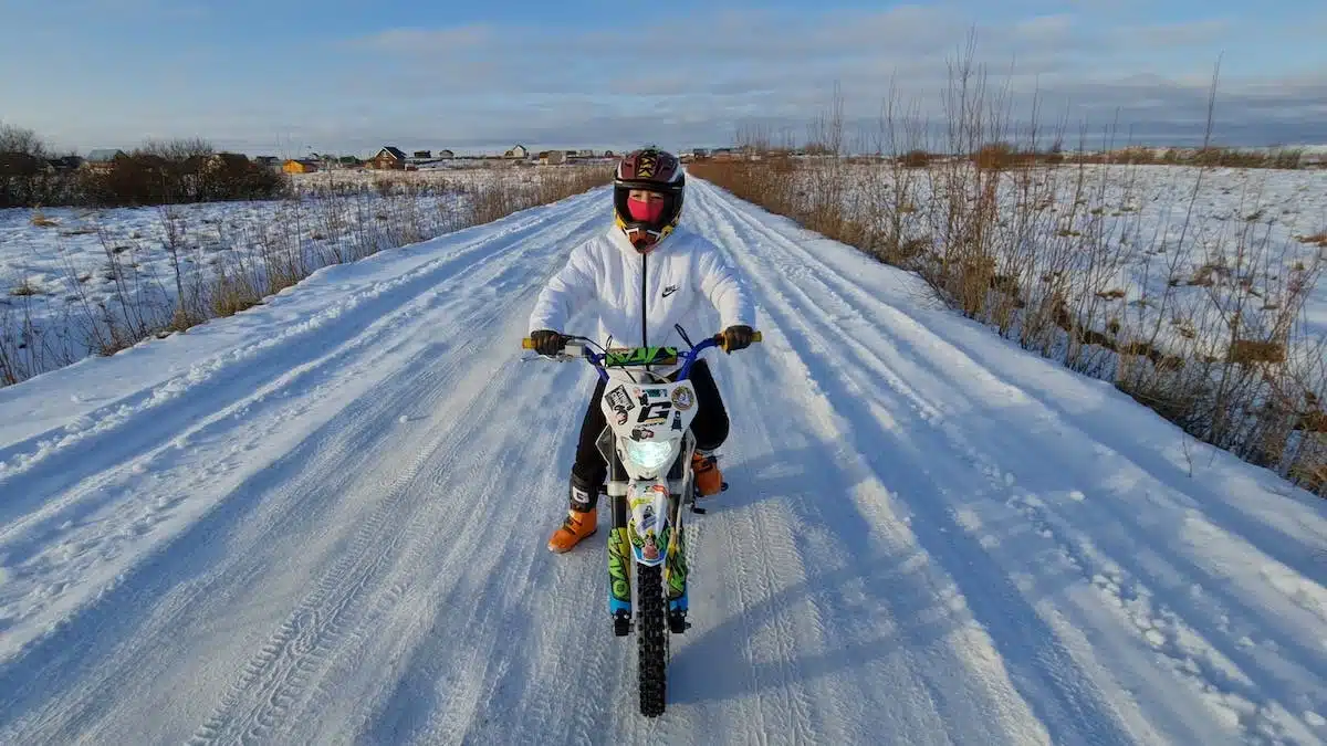moto hiver